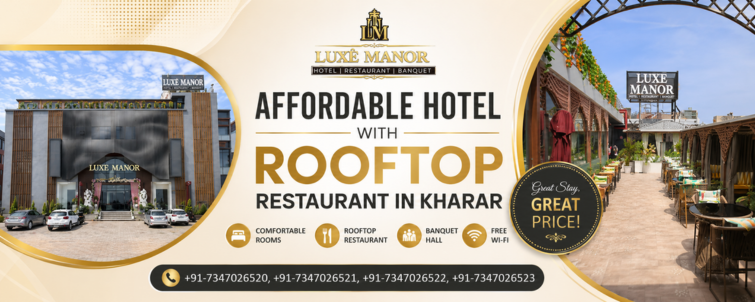 Affordable Hotel with Rooftop Restaurant in Kharar